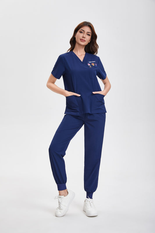 Giggle Monster scrub set