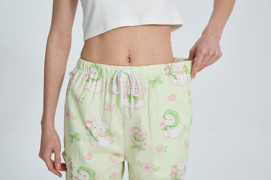 Tulip Bunny scrub pant (cotton)