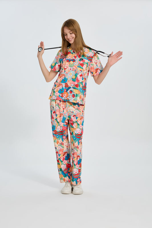 Candy Carnival Scrub Pant