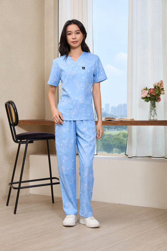 Ocean Sparkle scrub set